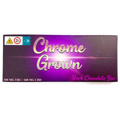 Chrome Grown Chocolate Bars 300mg