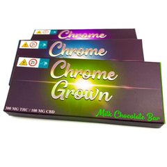 Chrome Grown Chocolate Bars 300mg