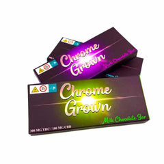 Chrome Grown Chocolate Bars 300mg