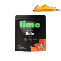 Live Resin Shatter 1g – Lime Cannabis Co.